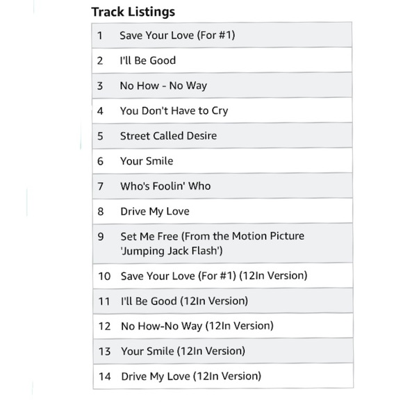 Rene & Angela’s CD “Street Called Desire” Released in 1984 - Picture 5 of 8